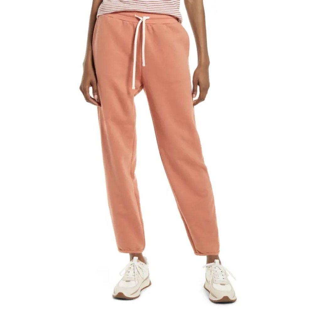 NWT Madewell Classic Sweatpants in Sweet Dahlia Sz. S